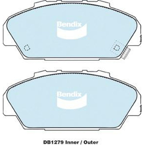 BENDIX GCT DISC BRAKE PAD SET DB1279 GCT