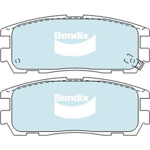 BENDIX GCT DISC BRAKE PAD SET DB1280 GCT