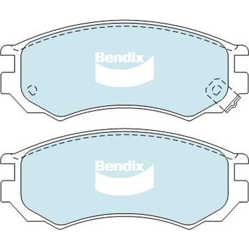 BENDIX GCT DISC BRAKE PAD SET DB1281 GCT