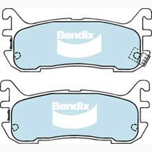 BENDIX GCT DISC BRAKE PAD SET DB1283 GCT