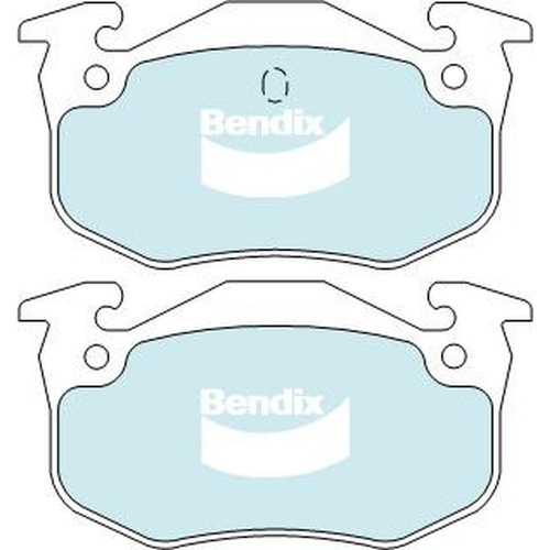 BENDIX GCT DISC BRAKE PAD SET DB1301 GCT