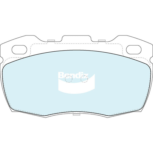 BENDIX ULTIMATE 4WD DISC BRAKE PAD SET DB1305 ULT4WD