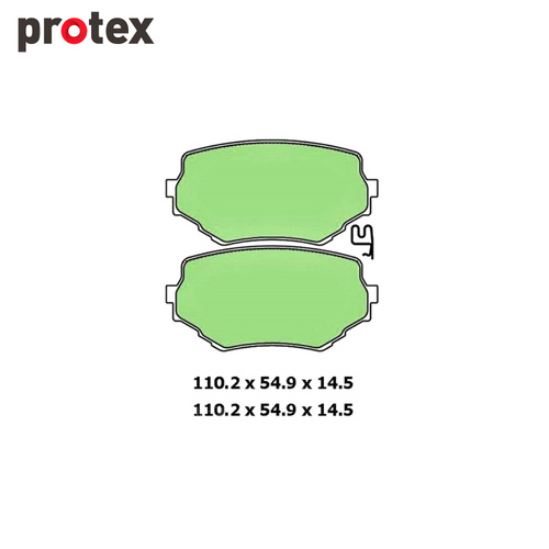 Ultra 4WD Brake Pad Set FOR Suzuki Grand Vitara Vitara DB1312F