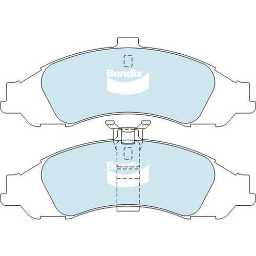 BENDIX GCT DISC BRAKE PAD SET DB1331 GCT