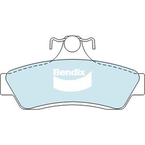 BENDIX GCT DISC BRAKE PAD SET DB1332 GCT