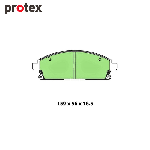 Ultra 4WD Brake Pad Set FOR Honda MDX Nissan X-Trail Elgrand Pathfinder DB1333F