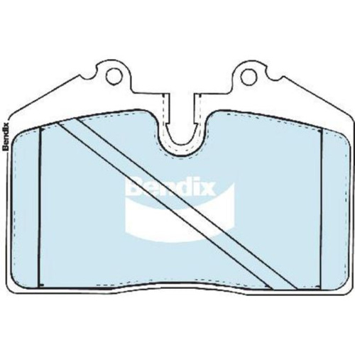 BENDIX SRT DISC BRAKE PAD SET DB1356 SRT