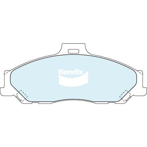 BENDIX ULTIMATE 4WD DISC BRAKE PAD SET DB1366 ULT4WD