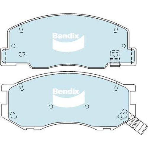 BENDIX GCT DISC BRAKE PAD SET DB1372 GCT
