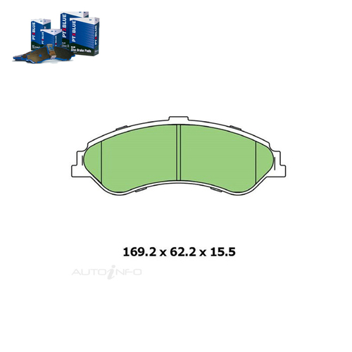 Ford Fairlane Falcon AII AUIII Front Brake Pad Set 1999-2002 DB1375