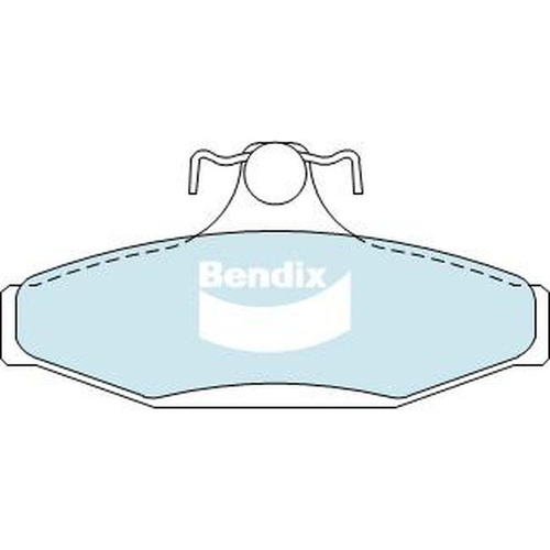 BENDIX GCT DISC BRAKE PAD SET DB1376 GCT