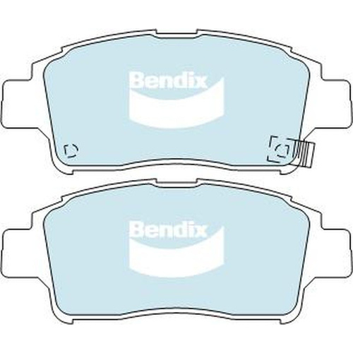 BENDIX GCT DISC BRAKE PAD SET DB1378 GCT