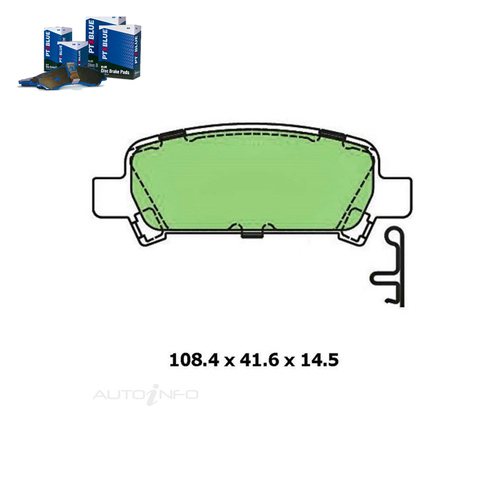 Rear Brake Pad Set FOR Subaru Forester SF-SH Impreza GD Legacy BE 96-13 DB1379 