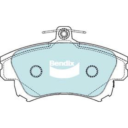 BENDIX GCT DISC BRAKE PAD SET DB1381 GCT