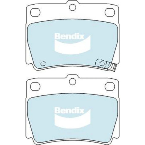 BENDIX 4WD DISC BRAKE PAD SET DB1390 4WD