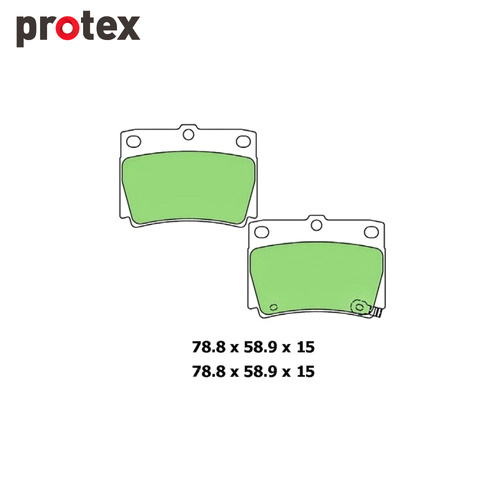 Ultra 4WD Brake Pad Set FOR Mitsubishi Challenger Pajero Sport Pajero DB1390F