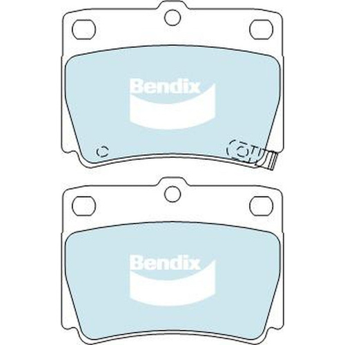 BENDIX HD DISC BRAKE PAD SET DB1390 HD