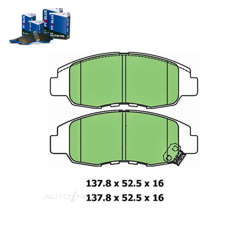 Front Brake Pad Set FOR Honda Accord CL Euro R Civic GLi VTi ES 96-08 DB1391 