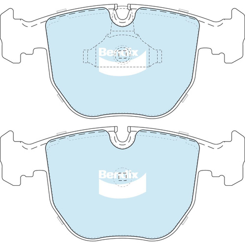 BENDIX ULTIMATE PLUS DISC BRAKE PAD SET DB1409 ULT+
