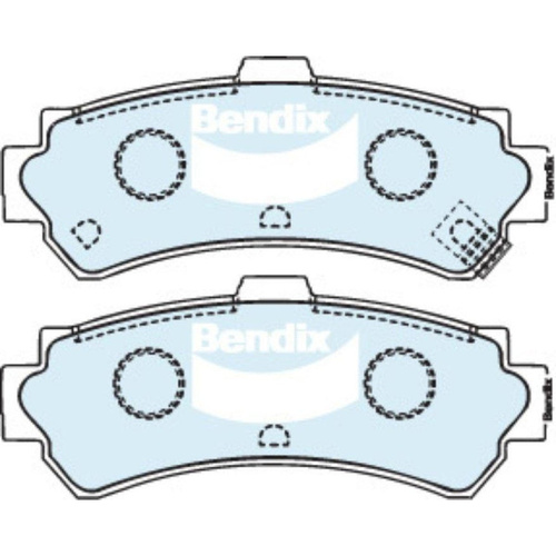 BENDIX GCT DISC BRAKE PAD SET DB1411 GCT
