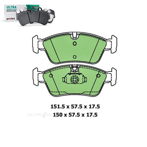 Front Brake Pad Set FOR BMW 316i 318i 320i 323i 325i 328i Z3 Z4 91-09 DB1414 