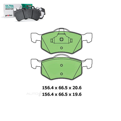 Front Brake Pad Set FOR Ford Escape BA ZA-ZC Mazda Tribute 5Z-8Z 00-08 DB1426 