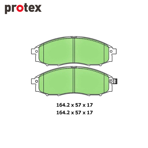 Ultra 4WD Brake Pad Set FOR Nissan Navara DB1439F