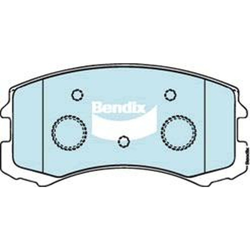 BENDIX GCT DISC BRAKE PAD SET DB1455 GCT