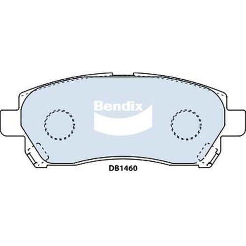 BENDIX GCT DISC BRAKE PAD SET DB1460 GCT