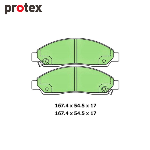 Ultra 4WD Brake Pad Set FOR Holden Rodeo Colorado Mitsubishi Isuzu DB1468F