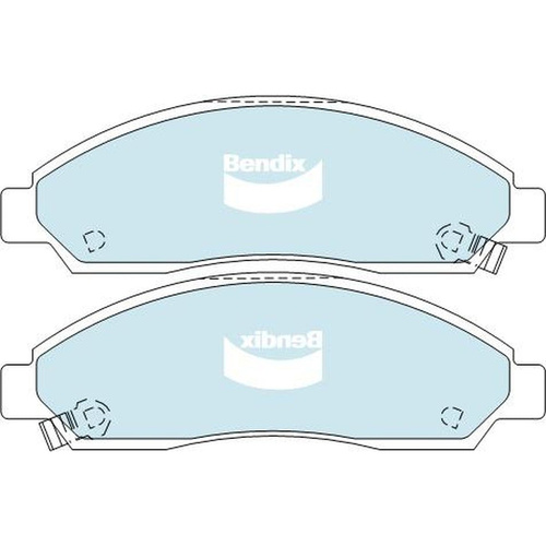 BENDIX HD DISC BRAKE PAD SET DB1468 HD