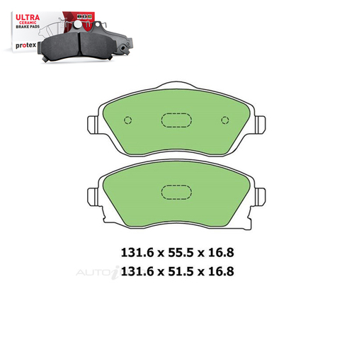 Front Brake Pad Set FOR Holden Barina SRI SXI Combo Tigra XC 2001-2013 DB1471 