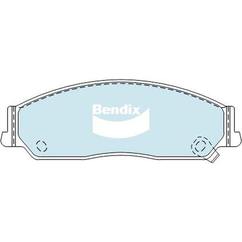 BENDIX GCT DISC BRAKE PAD SET DB1474 GCT