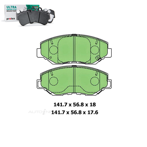 Front Brake Pad Set FOR Honda Accord VTi CM CRV RD 2001-2008 DB1481 