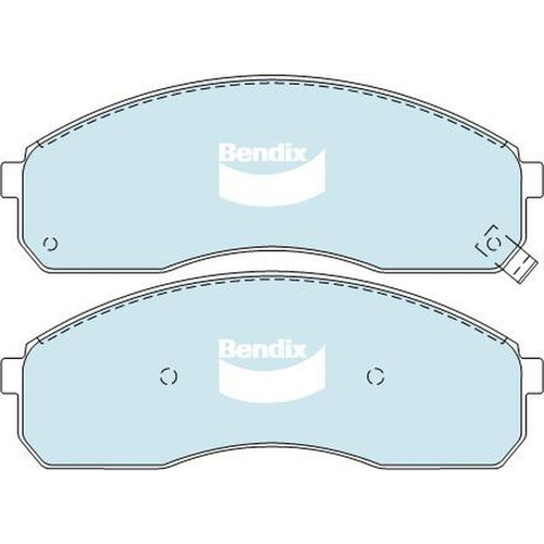 BENDIX HD DISC BRAKE PAD SET DB1489 HD