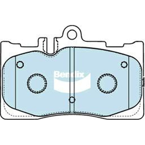 BENDIX GCT DISC BRAKE PAD SET DB1496 GCT