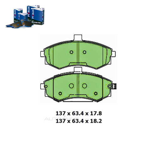 Front Brake Pad Set FOR Hyundai Elantra GL GLS XD 2000-2003 DB1503 