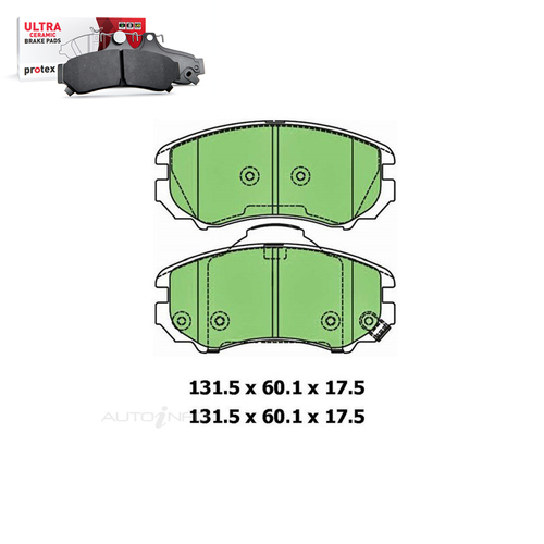 Front Brake Pad Set FOR Hyundai Sonata NF Tucson JM Kia Sportage 02-10 DB1504 