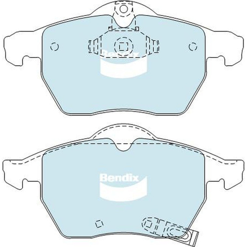 BENDIX HD DISC BRAKE PAD SET DB1510 HD