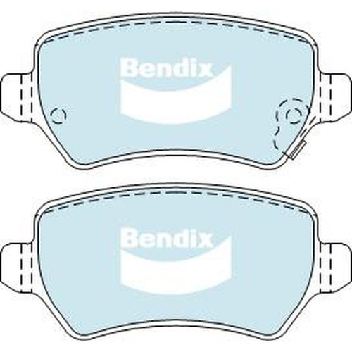 BENDIX GCT DISC BRAKE PAD SET DB1511 GCT