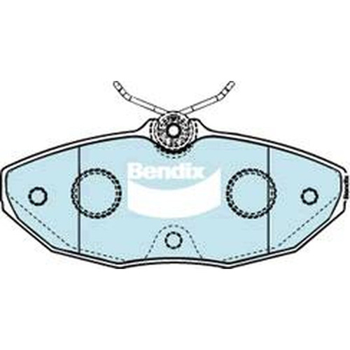 BENDIX GCT DISC BRAKE PAD SET DB1514 GCT