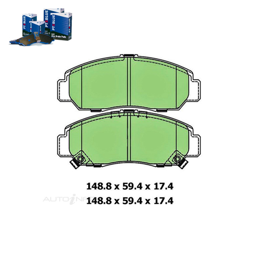 Front Brake Pad Set FOR Honda Accord Euro CL V6 CM CP Civic FB FD 00-16 DB1515 