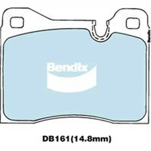 BENDIX GCT DISC BRAKE PAD SET DB161 GCT