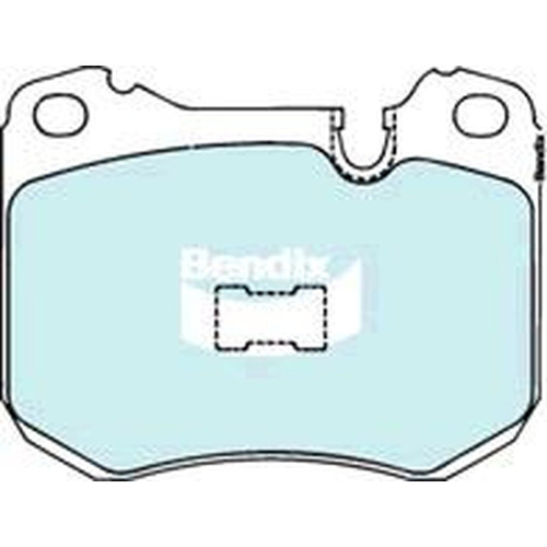 BENDIX GCT DISC BRAKE PAD SET DB165 GCT