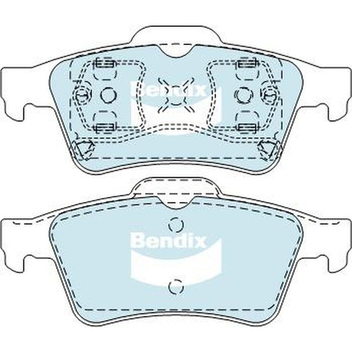 BENDIX GCT DISC BRAKE PAD SET DB1665 GCT