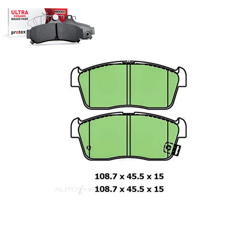 Front Brake Pad Set FOR Holden Cruze YG Suzuki Alto GF Carry Ignis 99-15 DB1674