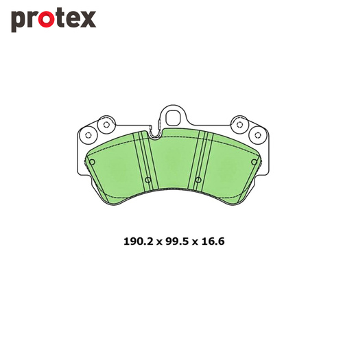Ultra 4WD Brake Pad Set FOR Volkswagen Touareg Porsche Cayenne Audi Q7 DB1676F