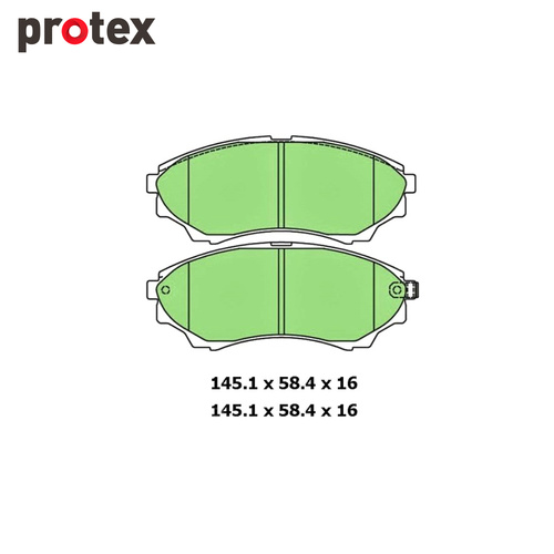 Ultra 4WD Brake Pad Set FOR Ford Courier Ranger Mazda B-Series BT-50 DB1681F