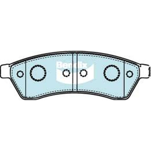 BENDIX GCT DISC BRAKE PAD SET DB1689 GCT