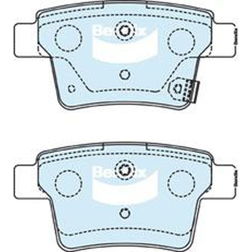 BENDIX GCT DISC BRAKE PAD SET DB1713 GCT